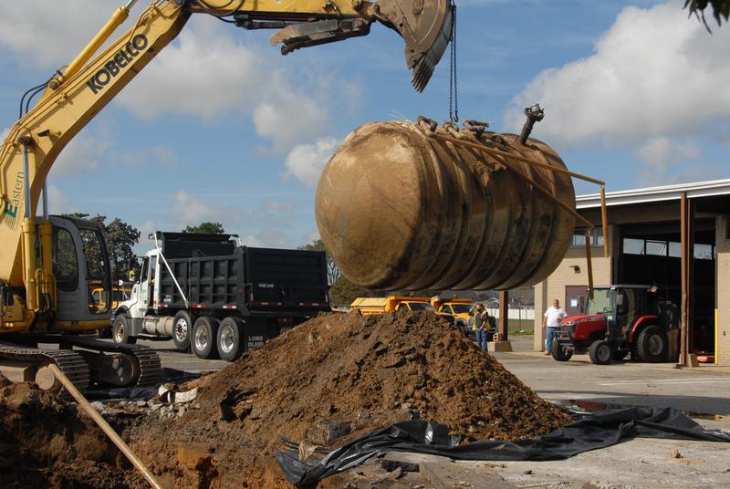 Walden Removes a Gasoline Underground Storage Tank