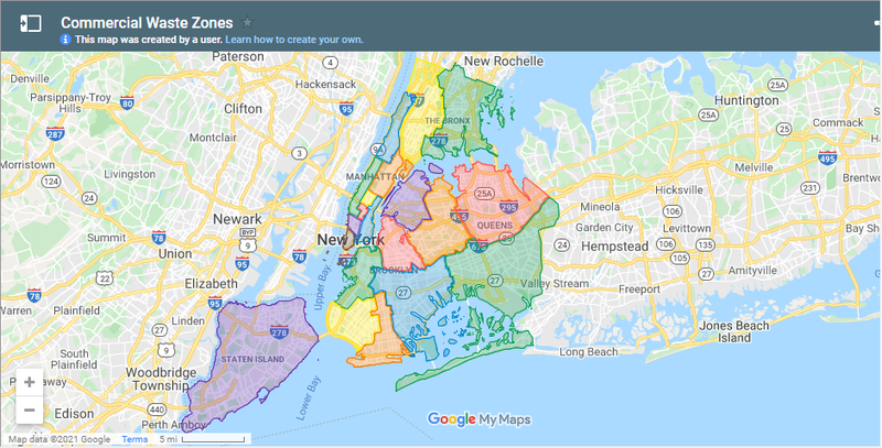 New York City Sanitation Department’s Commercial Waste Zoning Rules (Local Law 199)