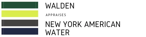 Image of text Walden Appraises New York American Water
