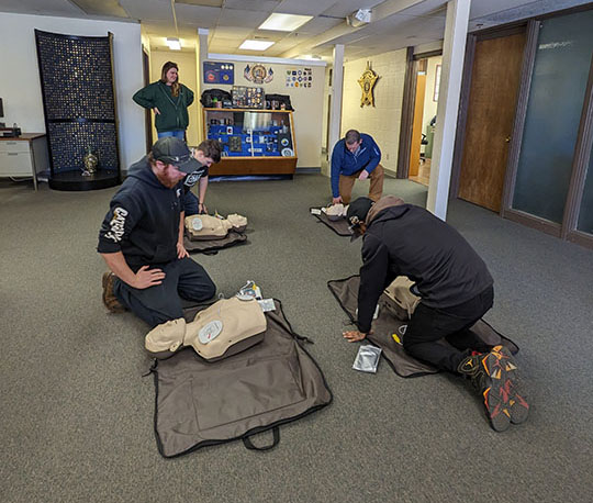 Walden’s EHS Division Conducts First Aid Training Programs