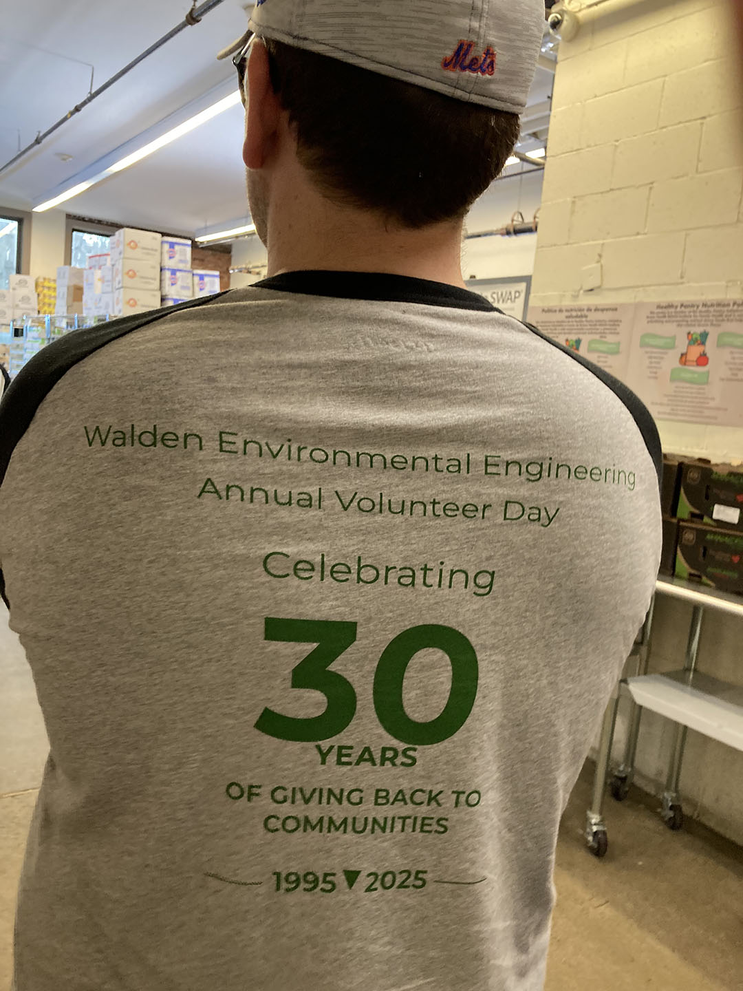 volunteering, community service, giving back, community involvement, walden environmental engineering