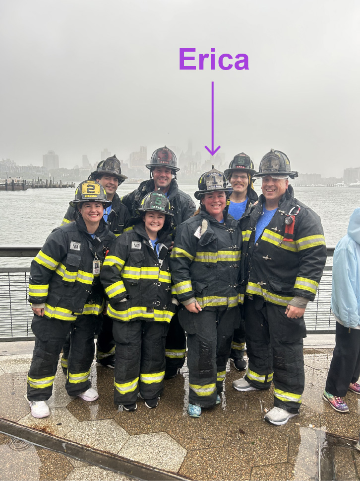 Erica Johnston firefighter